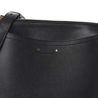 Chloe Calfskin Suede Medium Roy Bag Black 11 of 11