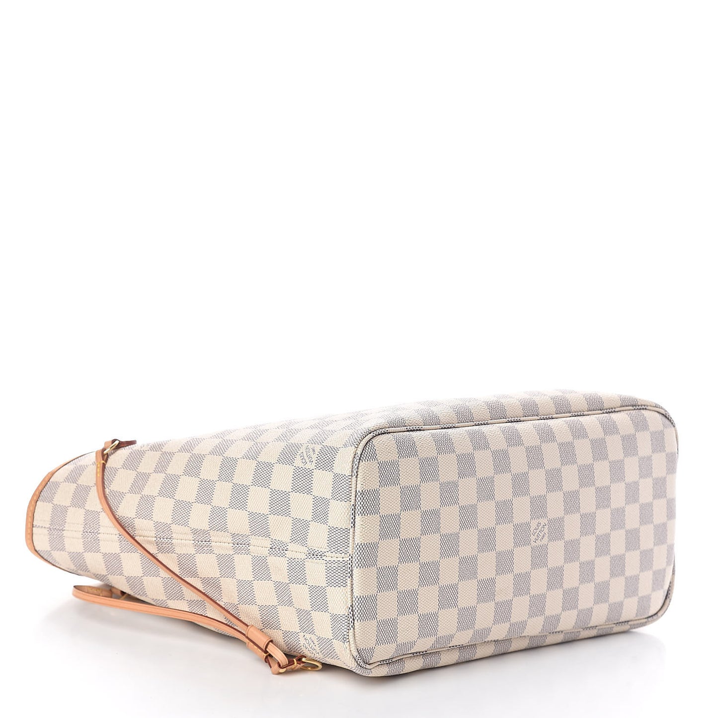 Damier Azur Neo Neverfull MM Rose Ballerine