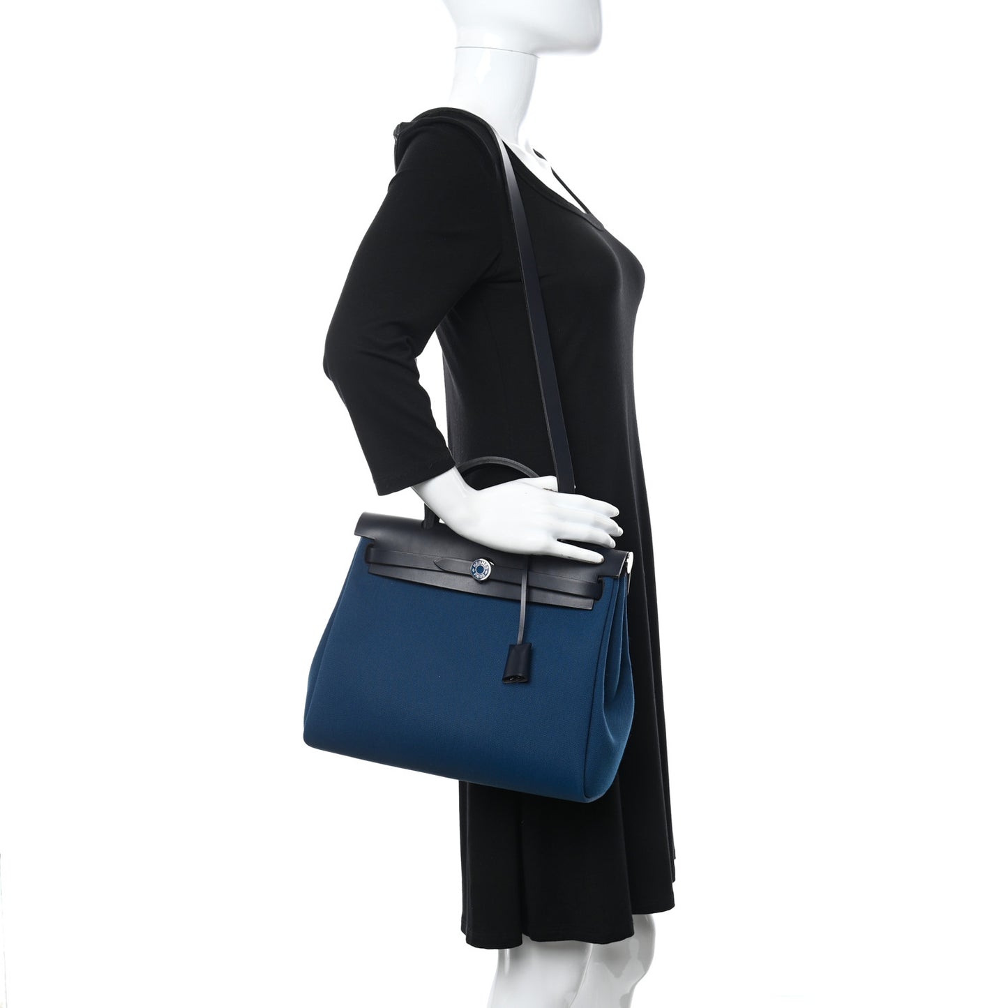 Military Toile Vache Hunter Herbag Zip PM 31 Deep Blue Indigo