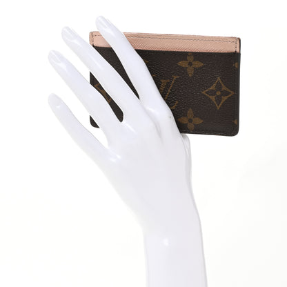 Louis Vuitton Monogram Card Holder Rose Nacre 2 of 9