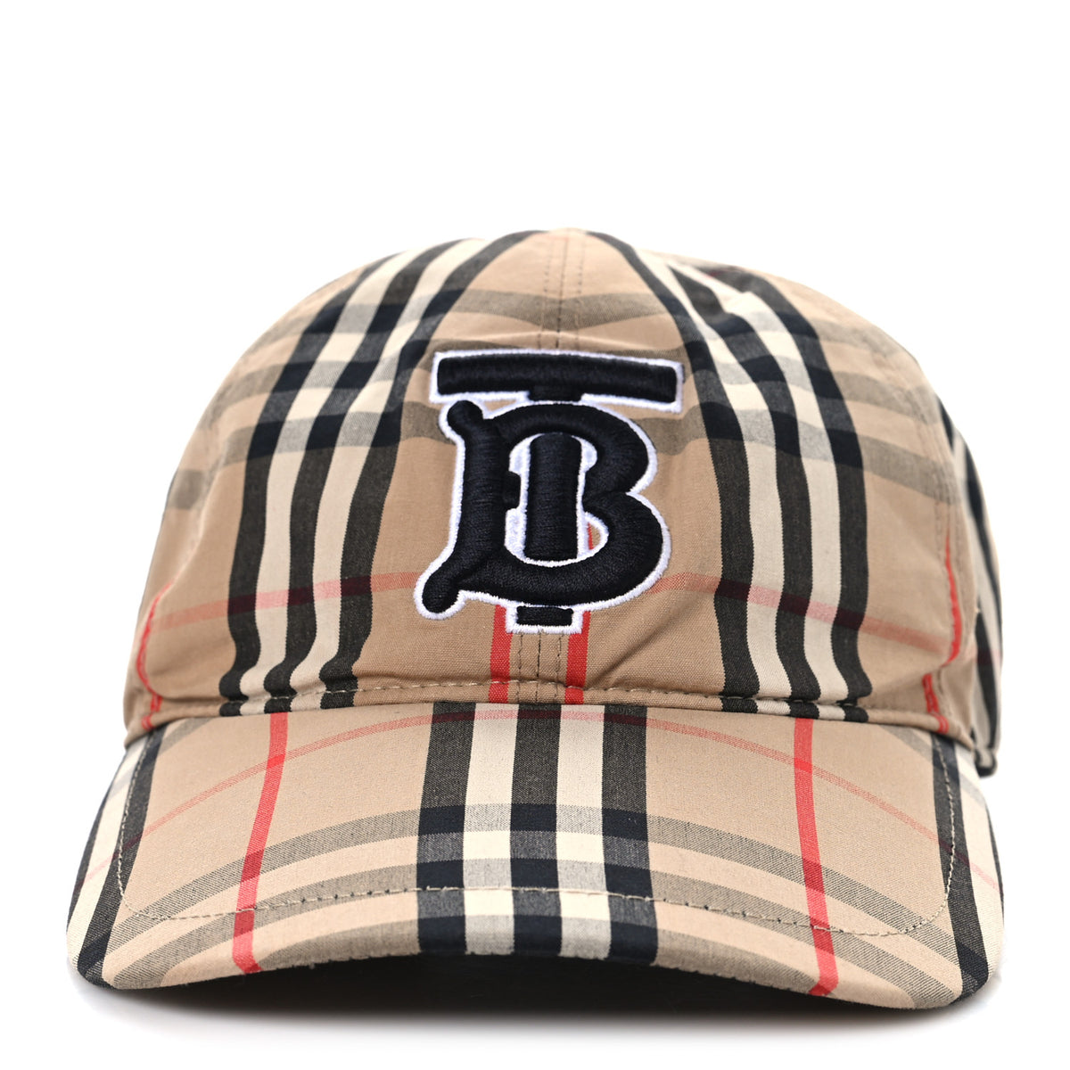 Burberry TB Logo Ball Cap Burberry // Pink & White TB Logo Hat – VSP Consignment main image 3