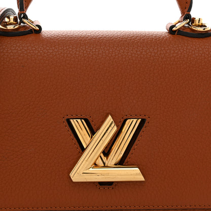 Louis Vuitton Taurillon Twist One Handle PM Caramel 7 of 10