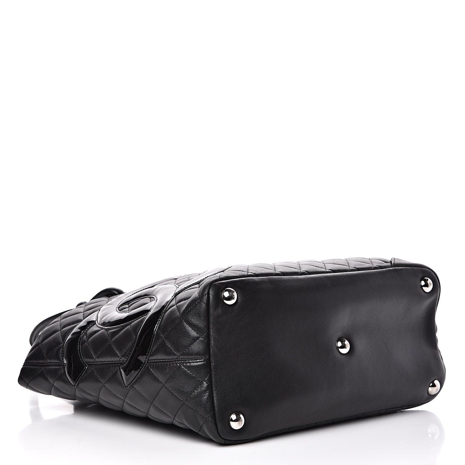 Chanel Calfskin Quilted Large Cambon Tote Black 4 of 17