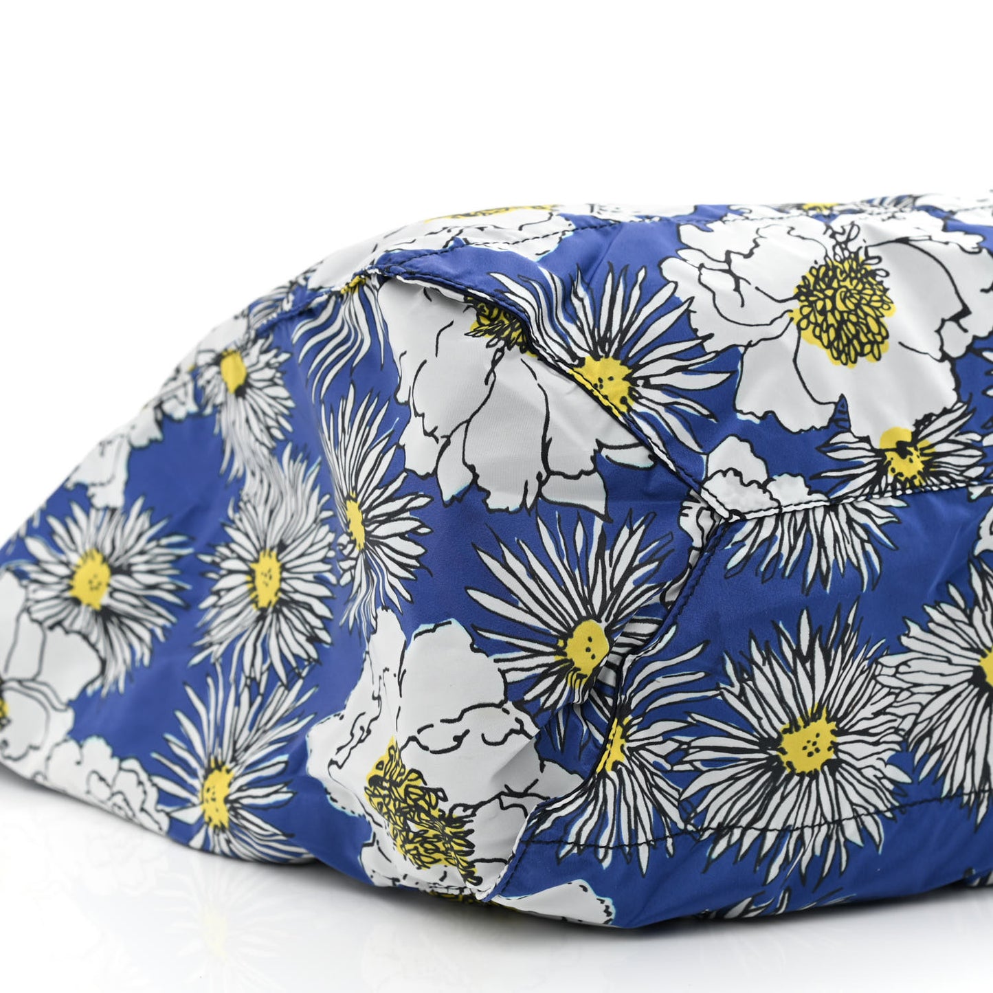 Tessuto Nylon Floral Print BYOBag Shopping Tote Bluette