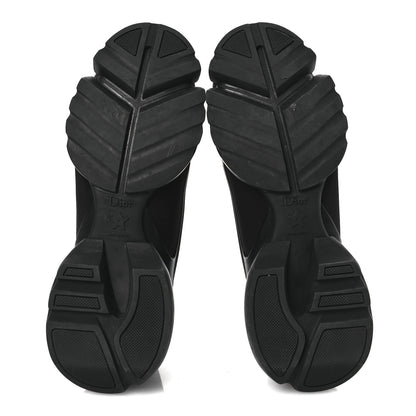 Christian Dior Neoprene Rubber Womens D-Connect Sneakers 37.5 Black 7 of 15