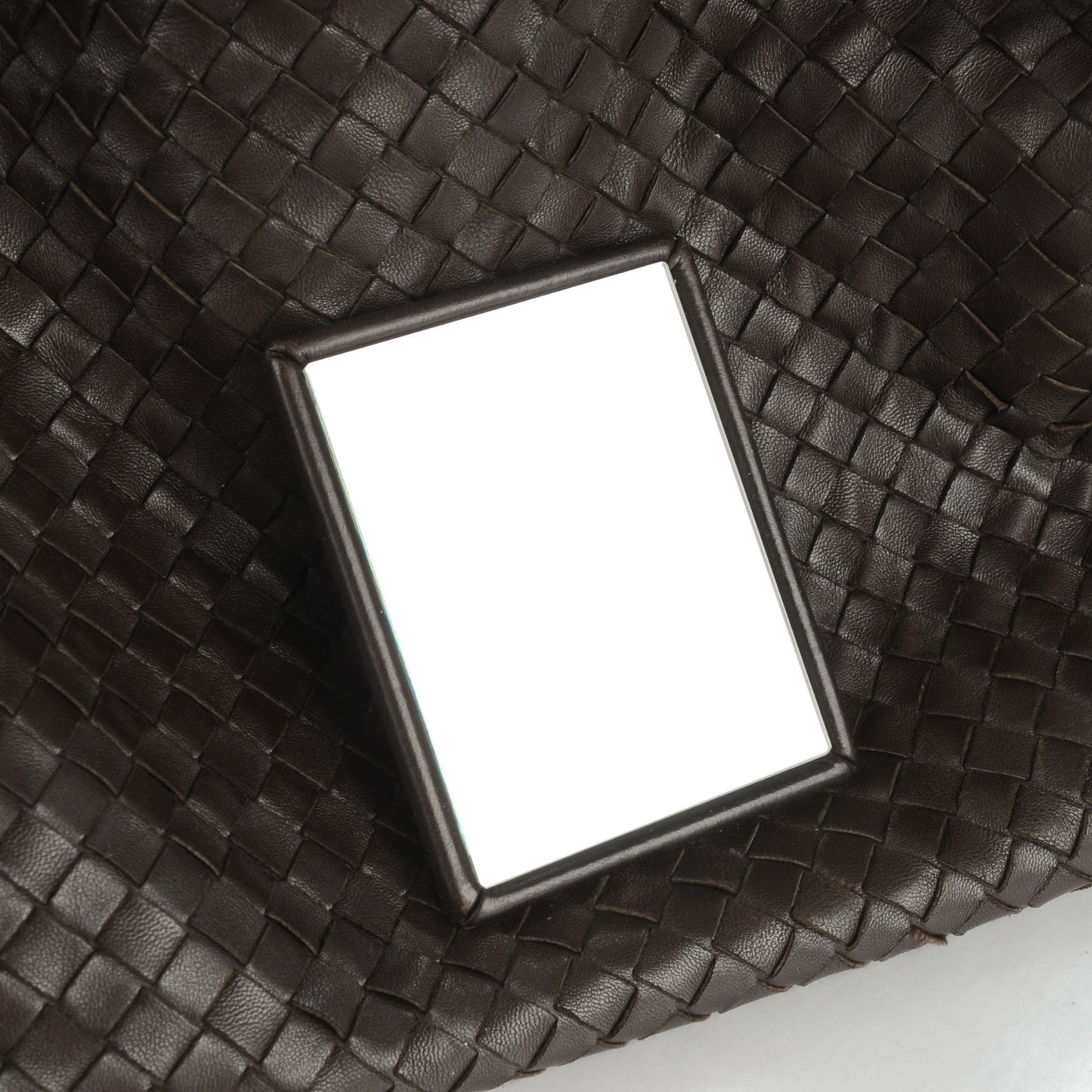 Nappa Intrecciato Parachute Bag Ebano