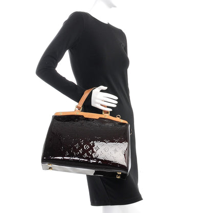 Louis Vuitton Vernis Brea GM Amarante 10 of 22