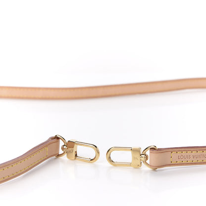 Louis Vuitton Vachetta 12mm Long Shoulder Strap VVN 3 of 4