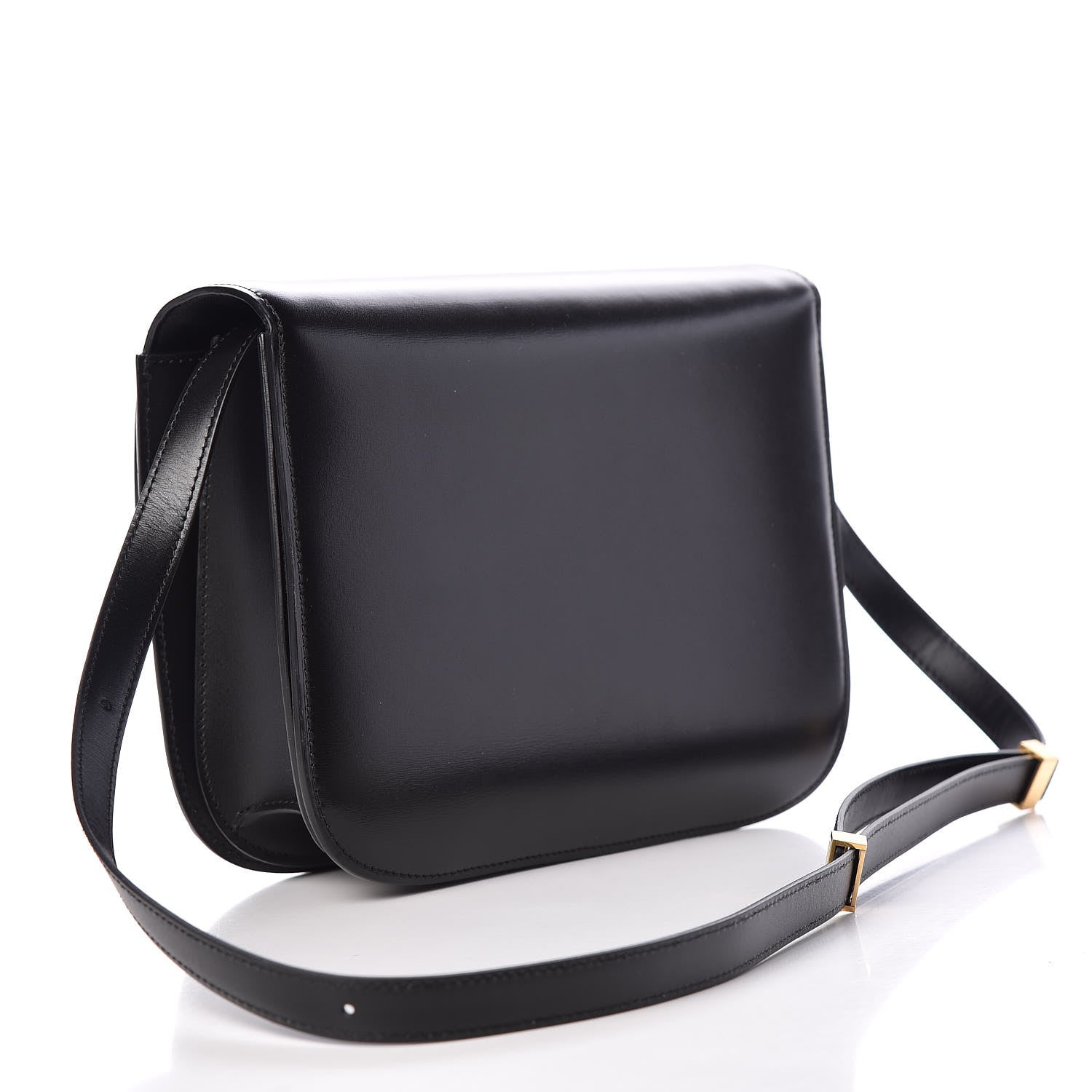 Celine Box Calfskin Medium Classic Box Flap Bag Black 3 of 11