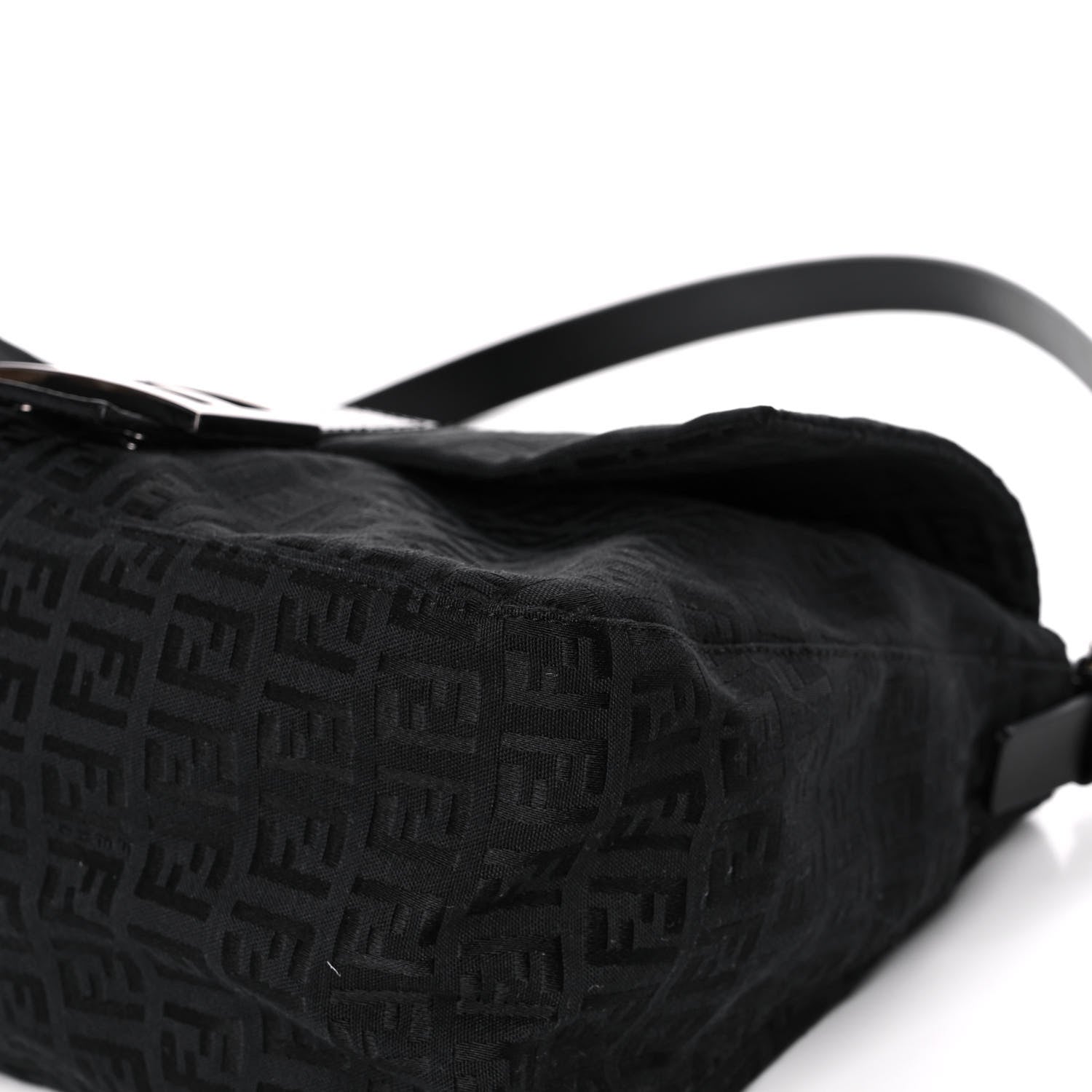 Fendi Zucchino Mama Baguette Black 9 of 15