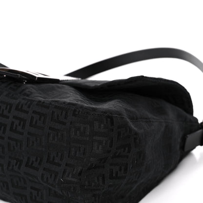 Fendi Zucchino Mama Baguette Black 9 of 15
