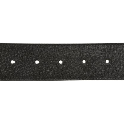Gucci Textured Calfskin Double G 40mm Belt 80 32  Dark Cocoa 4 of 5