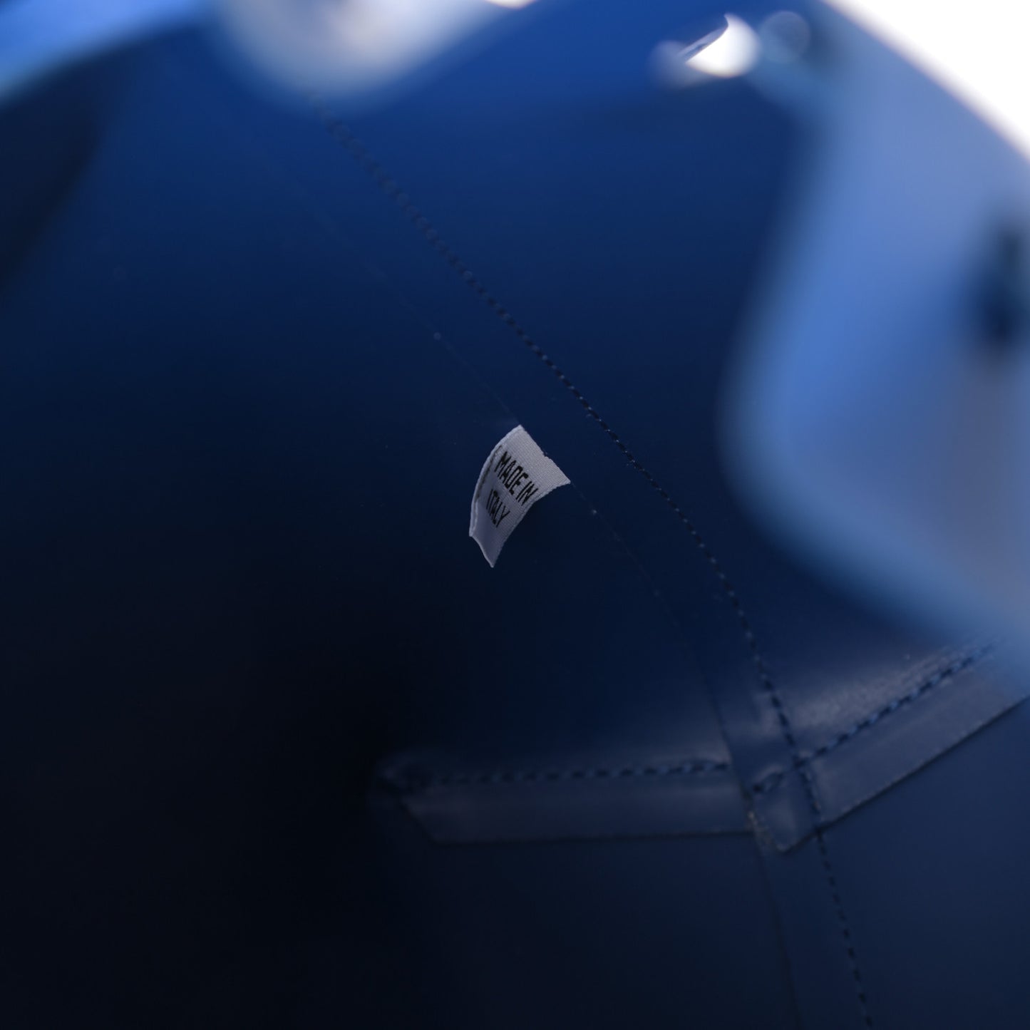 Calfskin Mini Bucket Bag Royal