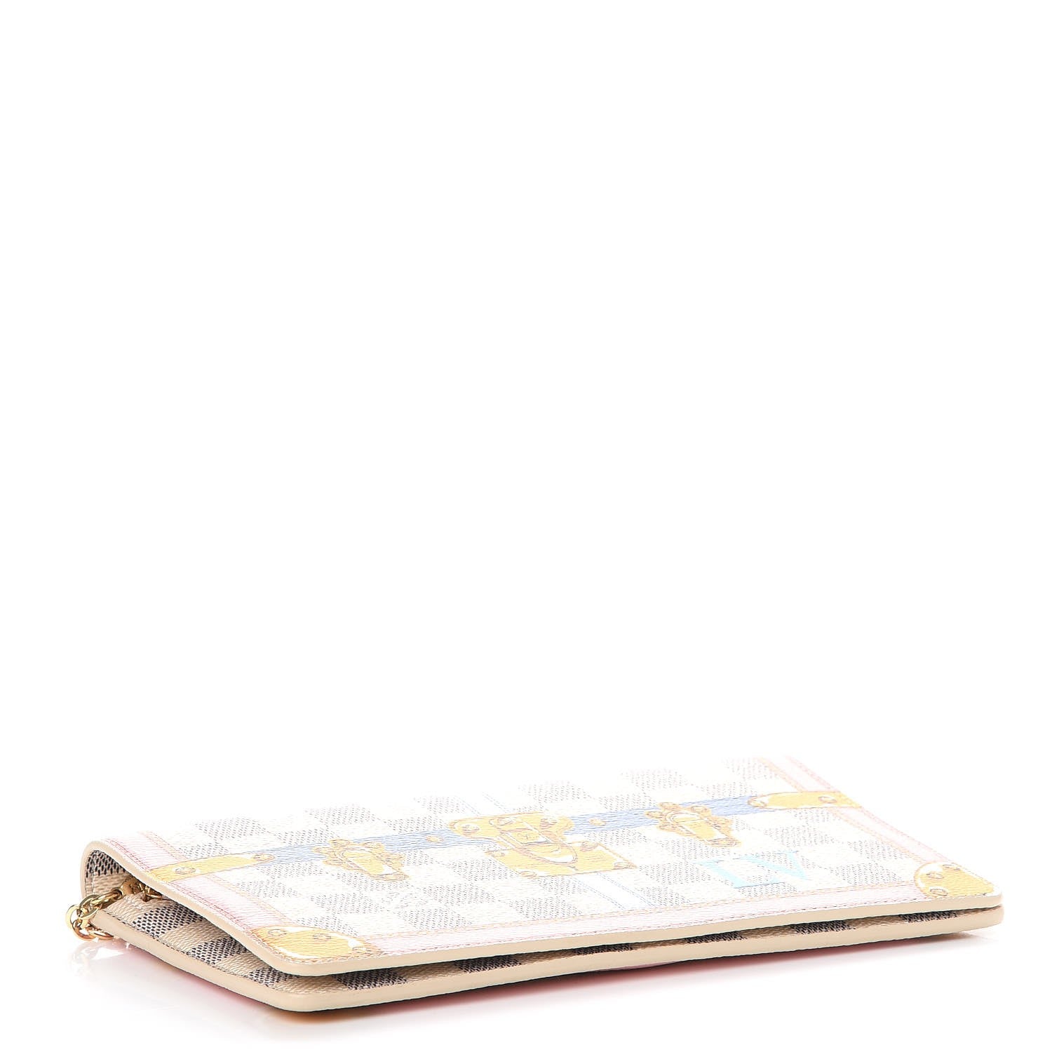 Louis Vuitton Damier Azur Summer Trunks Pochette Weekend 4 of 11