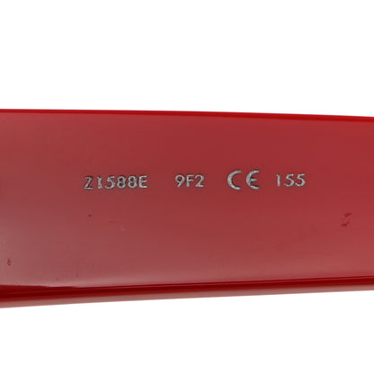 Louis Vuitton Acetate Swarovski Crystal Cyclone Sunglasses Z1578W Red 6 of 8