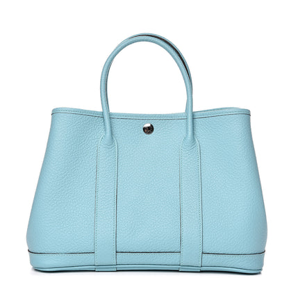 Hermes Vache Country Garden Party 30 TPM Bleu Atoll 1 of 10