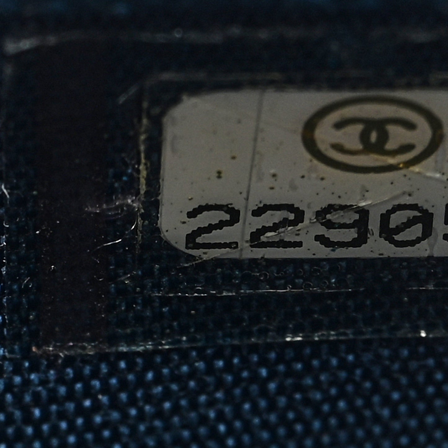 Caviar CC Card Holder Blue