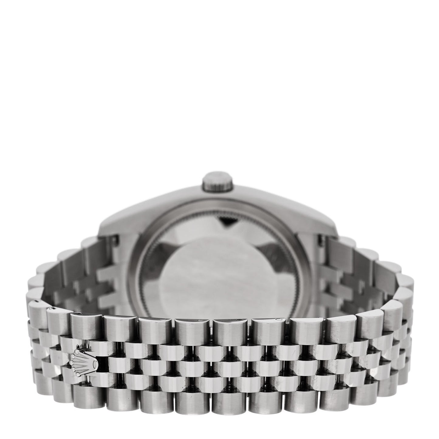 Stainless Steel 18K White Gold 36mm Oyster Perpetual Datejust Watch Silver Roman 116234