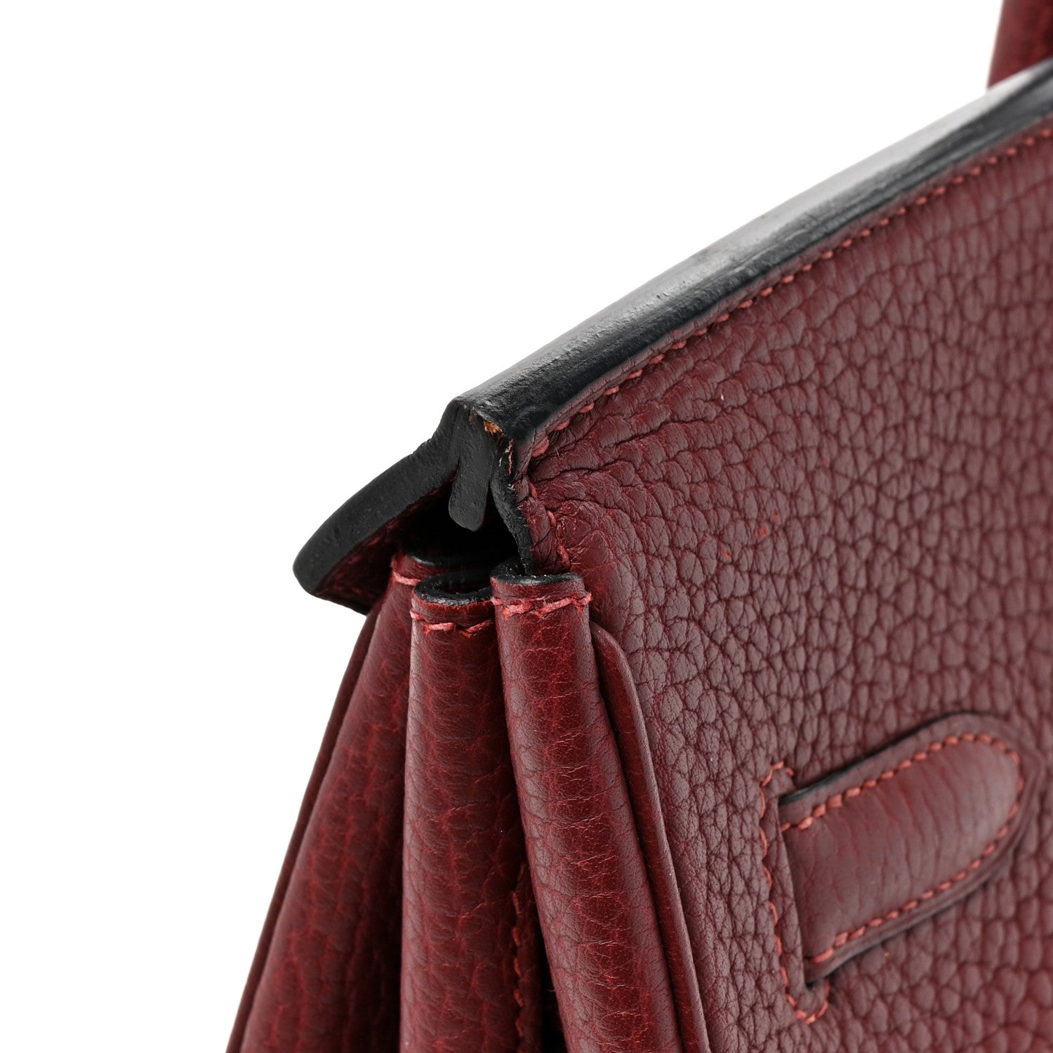 Hermes Fjord BIRKIN 35 Rouge H 14 of 16
