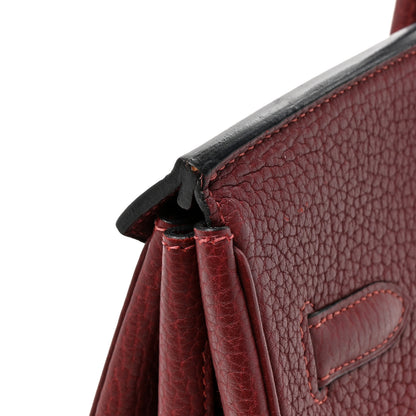 Hermes Fjord BIRKIN 35 Rouge H 14 of 16