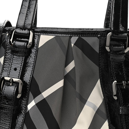 Burberry Nylon Beat Check Lowry Black 7 of 9