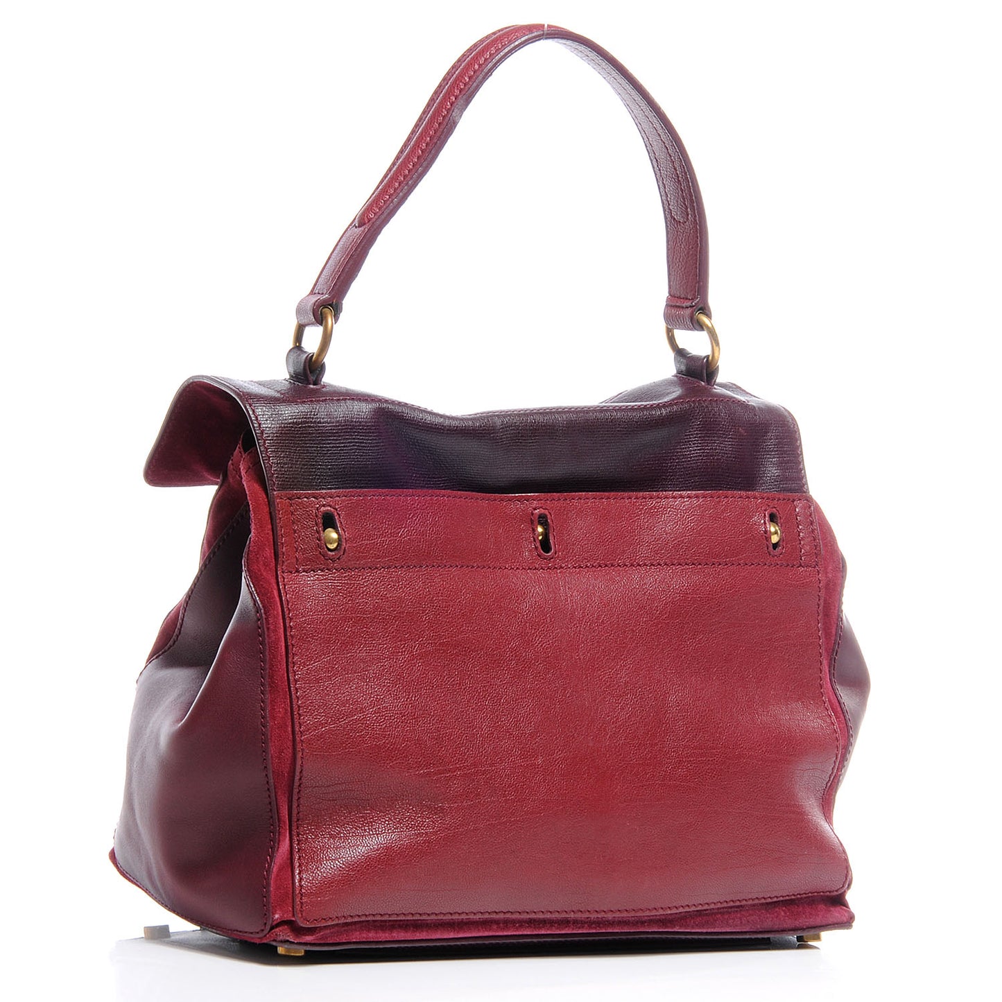 Leather Muse Two Maroon