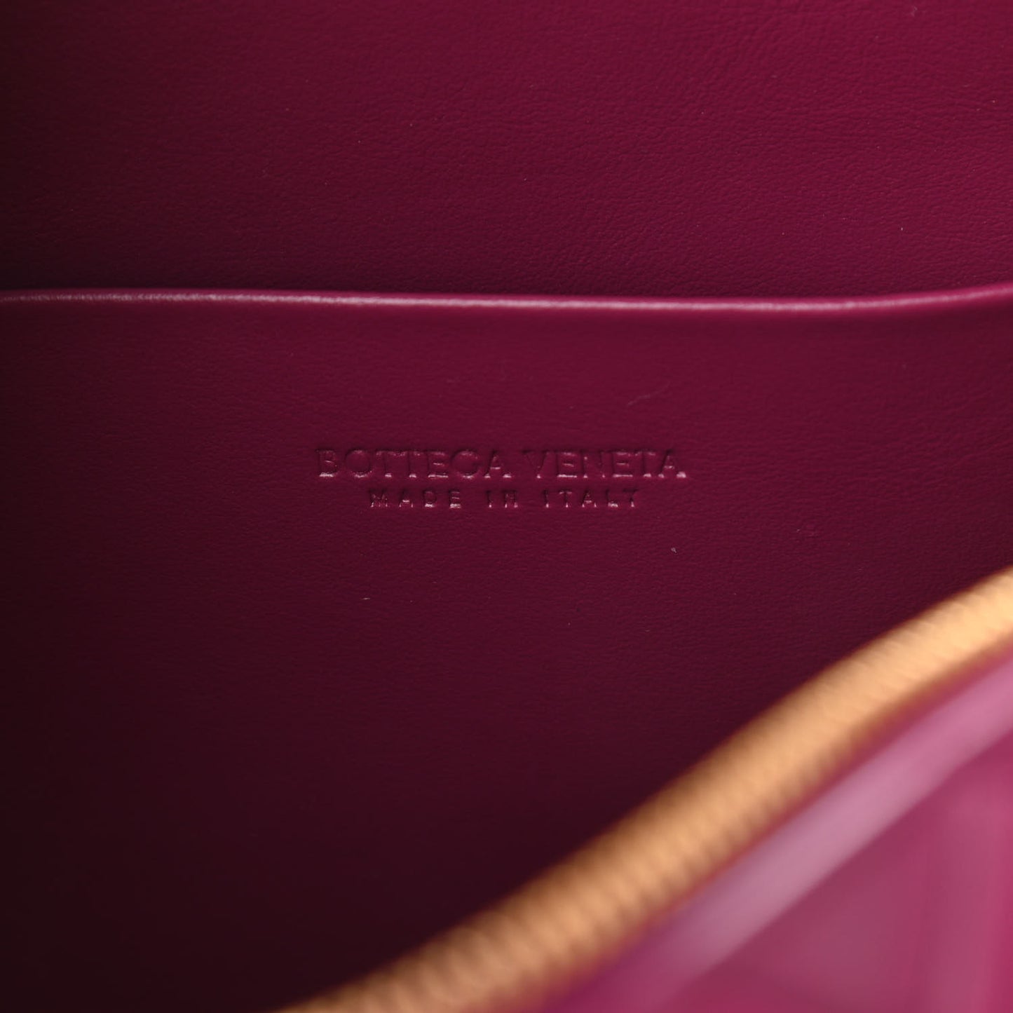Nappa Intrecciato Small Loop Camera Bag Cinnabar