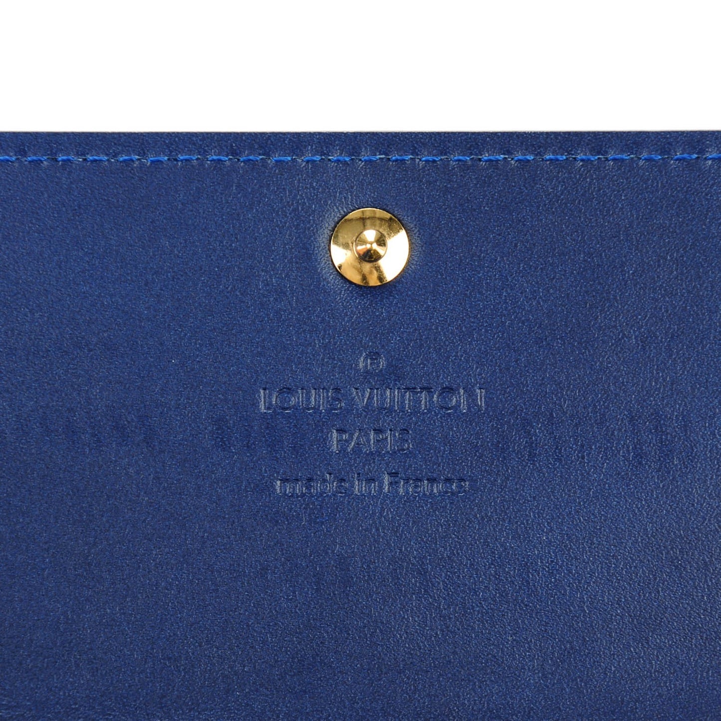 Vernis Ikat Sarah Wallet Grand Blue