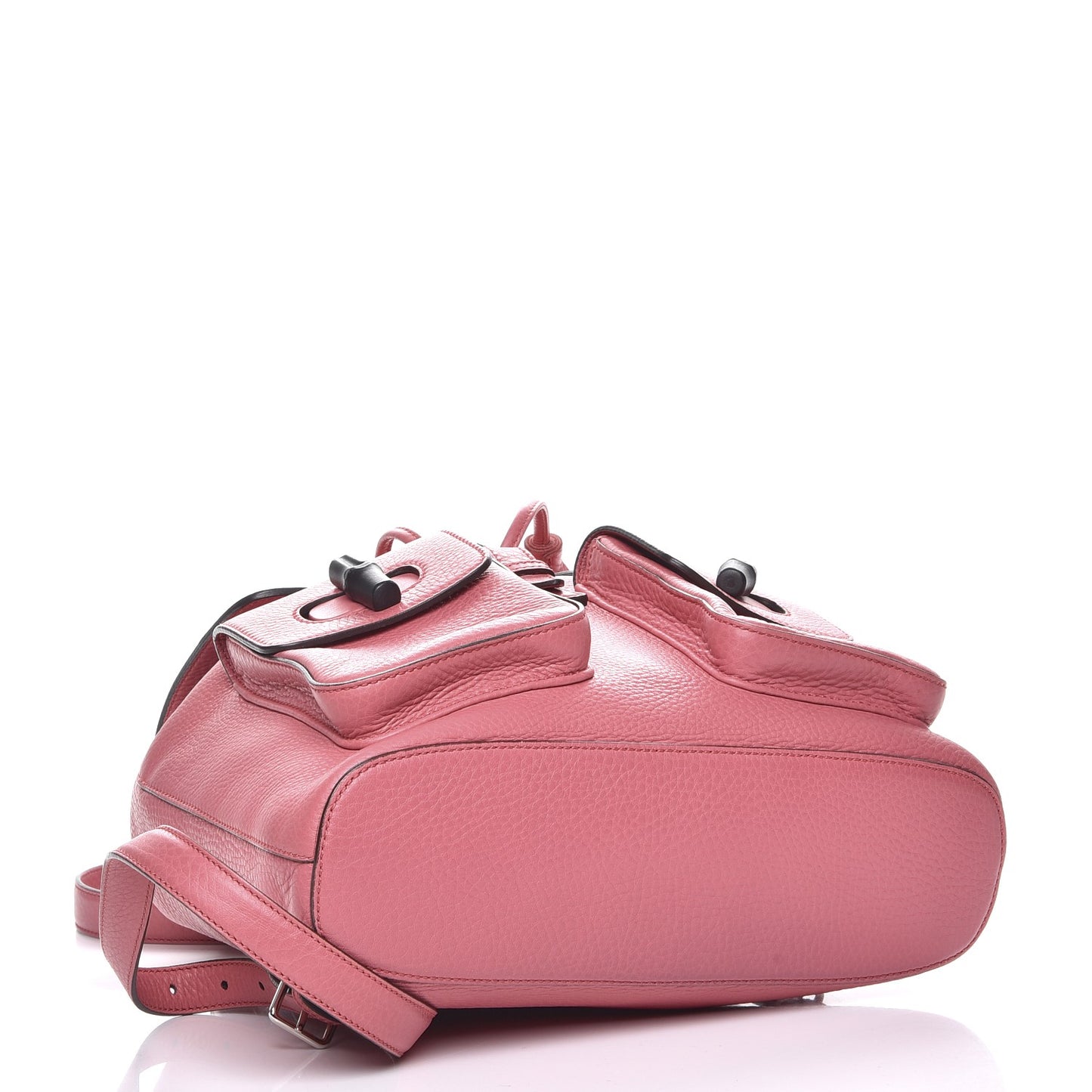 Cellarius Calfskin Medium Bamboo Backpack Glossy Pink