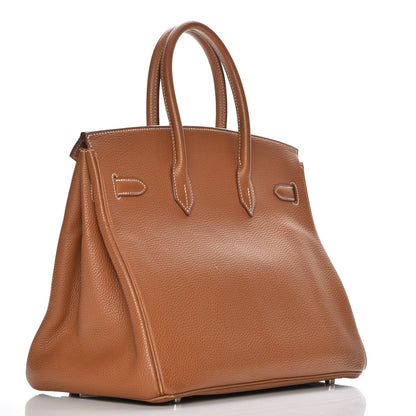 Hermes Togo Birkin 35 Gold 3 of 35