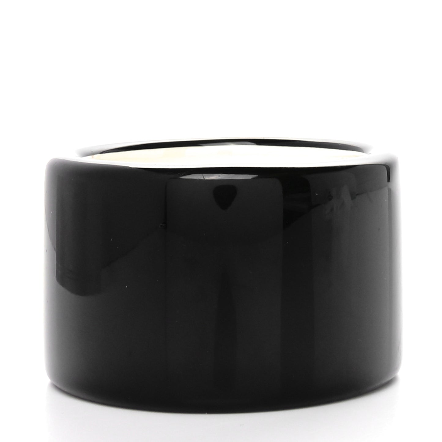 Lacquered Wood Assam Bracelet S Black White