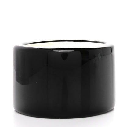 Hermes Lacquered Wood Assam Bracelet S Black White 3 of 5