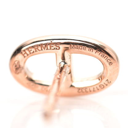 Hermes 18K Rose Gold TPM Farandole Stud Earrings 4 of 7
