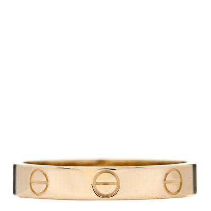 Cartier 18K Yellow Gold 3.5mm LOVE Wedding Band Ring 57 8 1 of 5