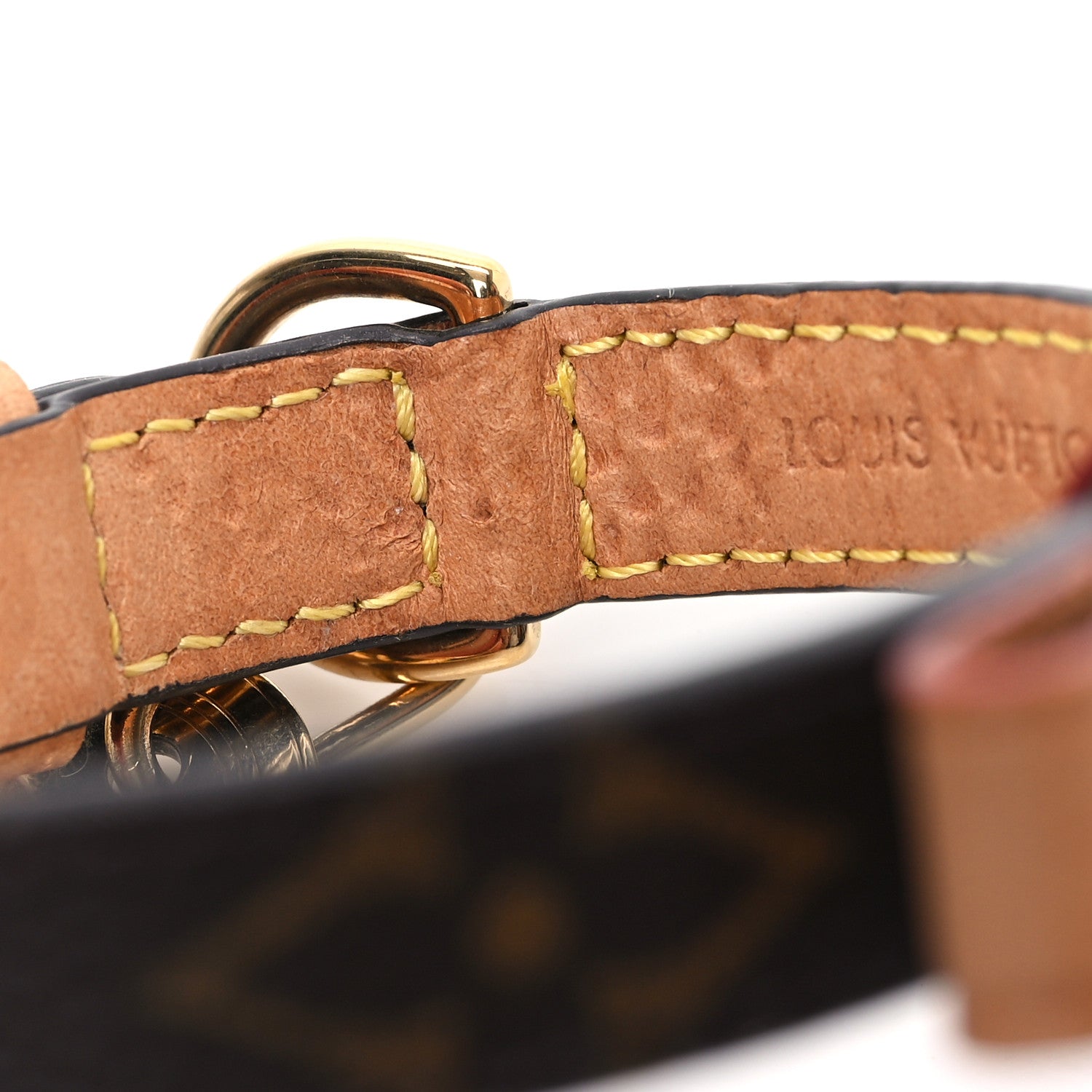 Louis Vuitton Monogram Baxter Dog Collar XS 4 of 5