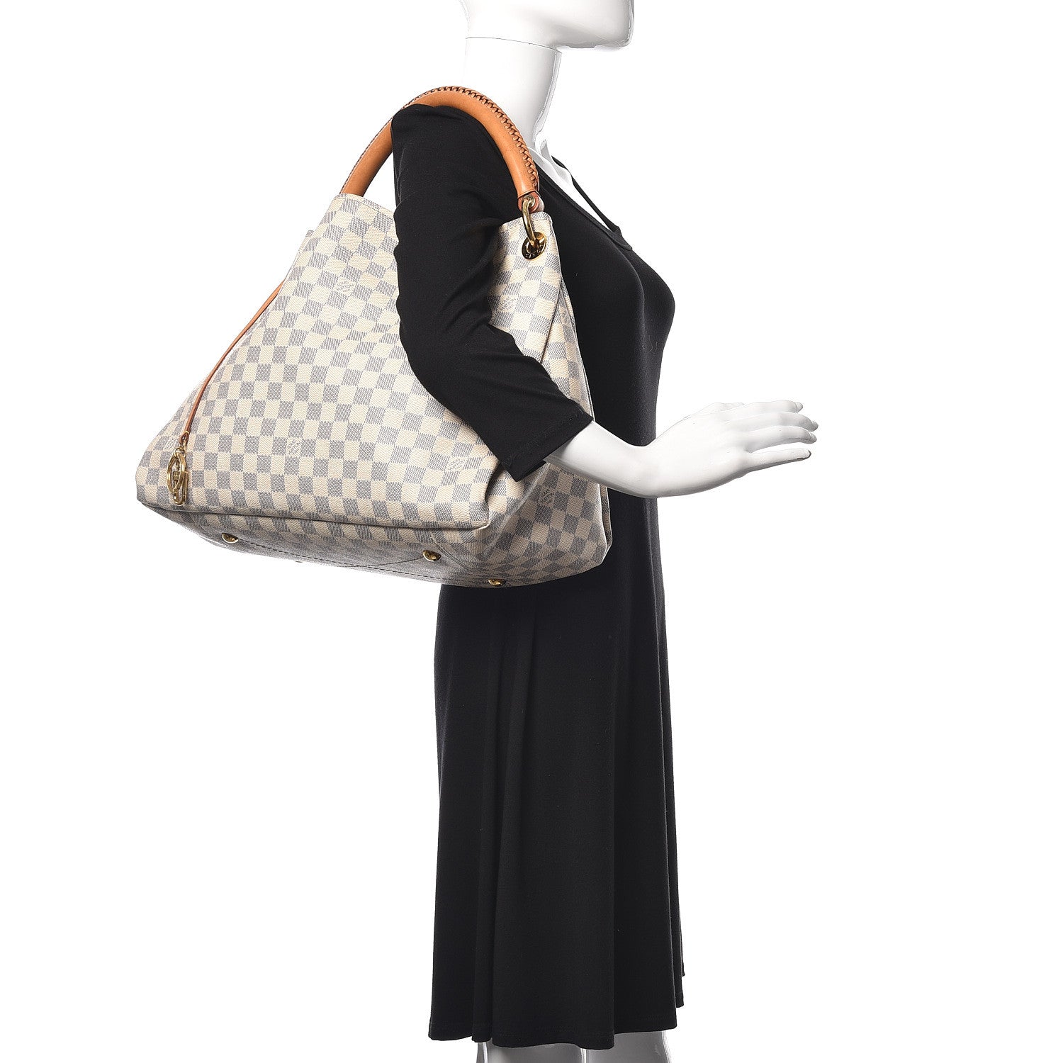 Louis Vuitton Damier Azur Artsy MM 2 of 8