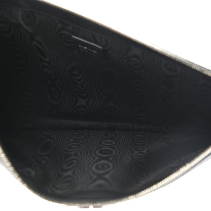 Gucci X BALENCIAGA BB Monogram Web Graffiti Ophidia Laptop Pouch Black 5 of 9