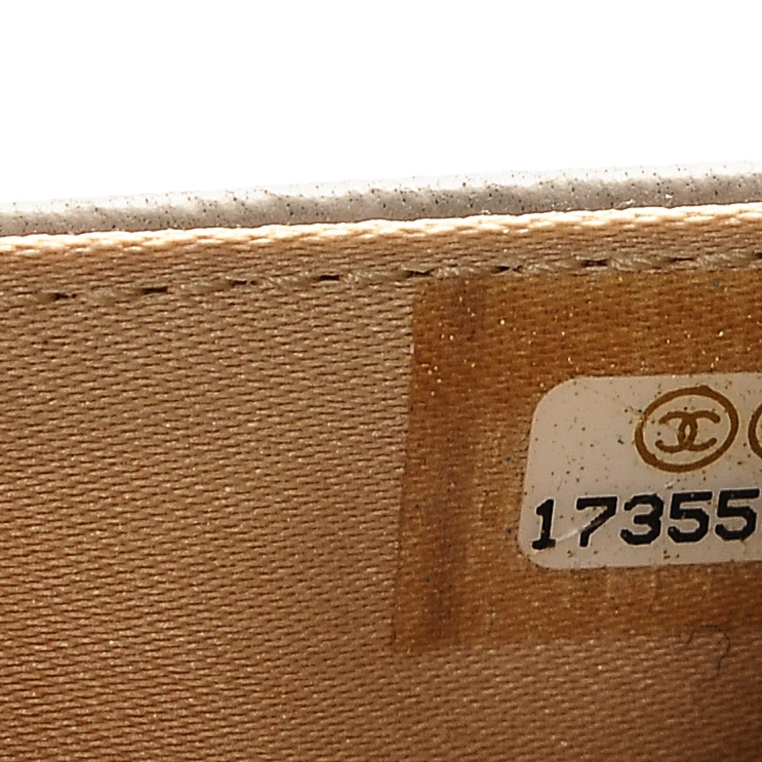 Chanel Lambskin Camellia Embossed Wallet on Chain WOC Beige 8 of 8