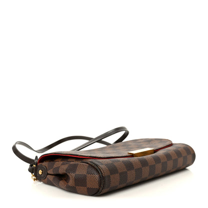 Louis Vuitton Damier Ebene Favorite MM 4 of 12