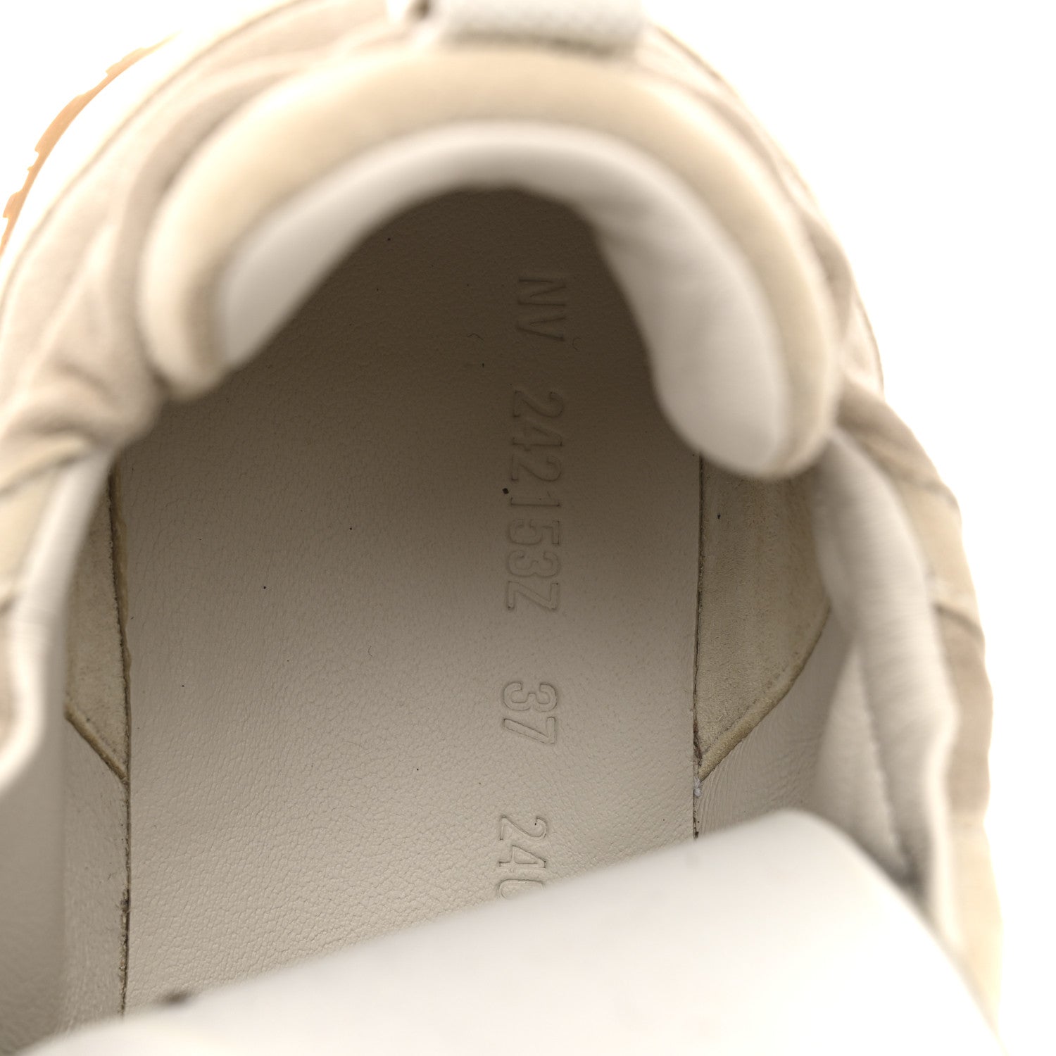 Hermes Suede Goatskin Jet Sneakers 37 Beige Esquisse Glaise