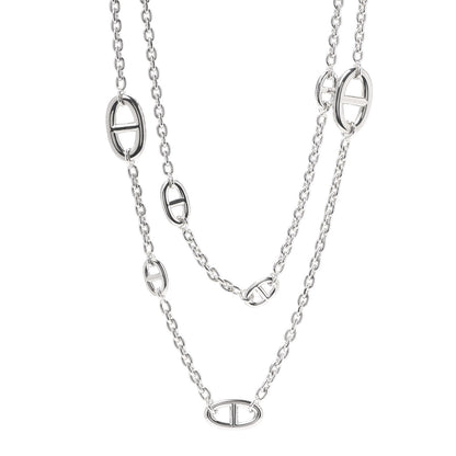 Hermes Sterling Silver Farandole Necklace 120 1 of 6