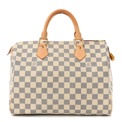 Louis Vuitton Damier Azur Speedy 30 1 of 10