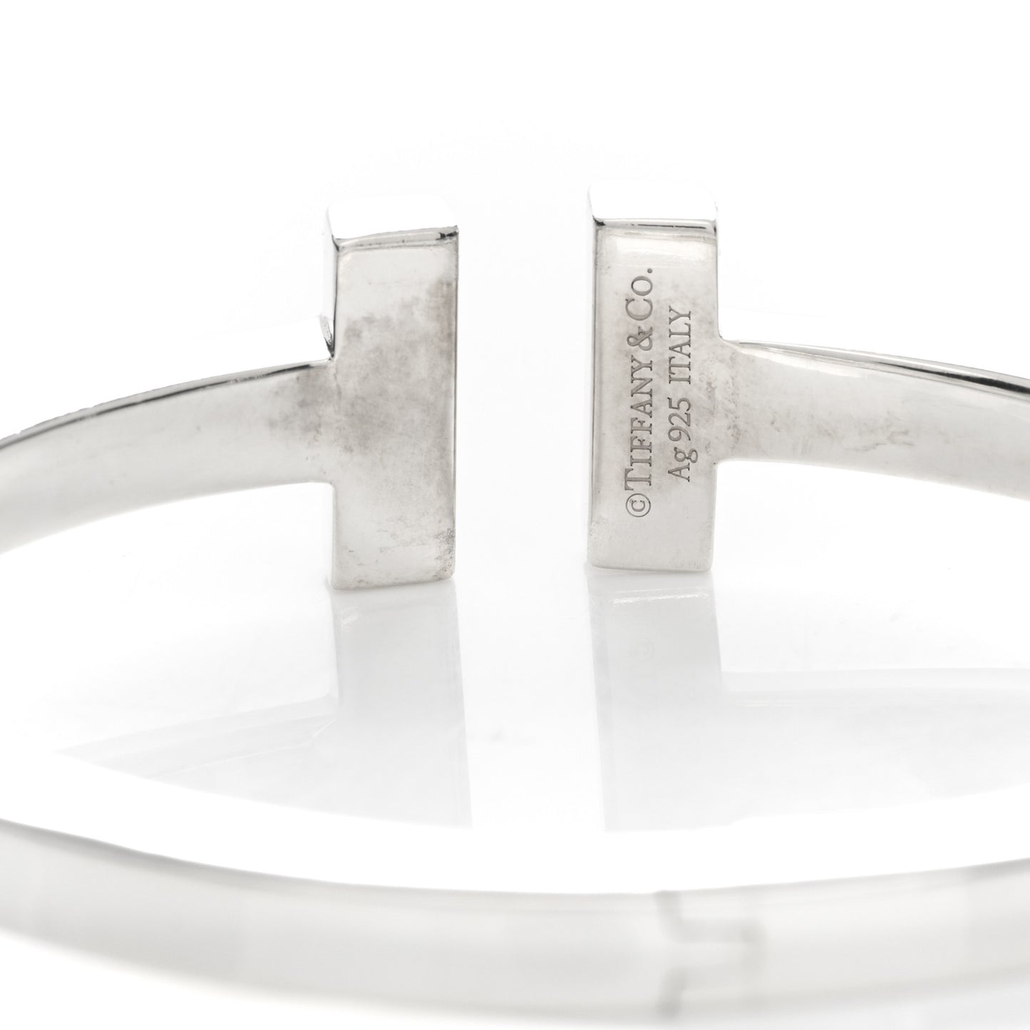Sterling Silver T Square Bracelet