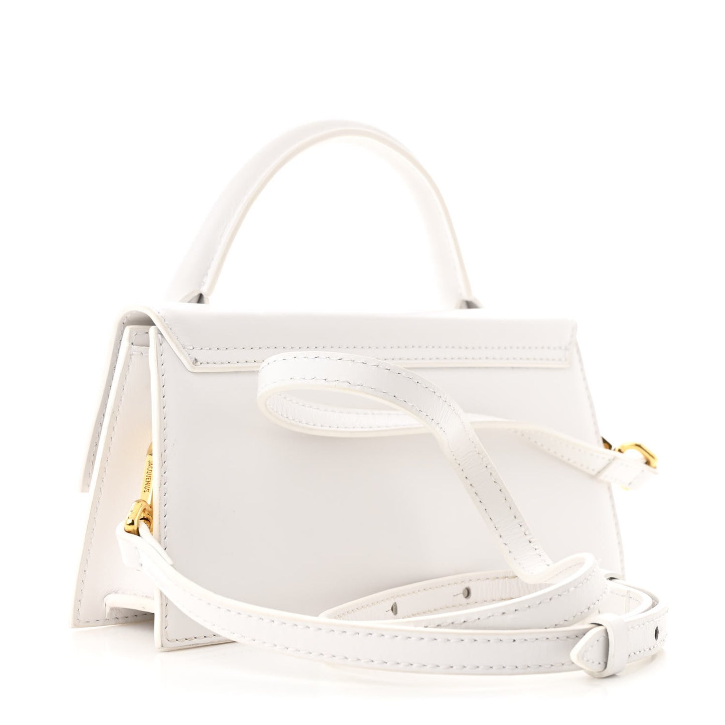 Smooth Calfskin Le Chiquito Long White