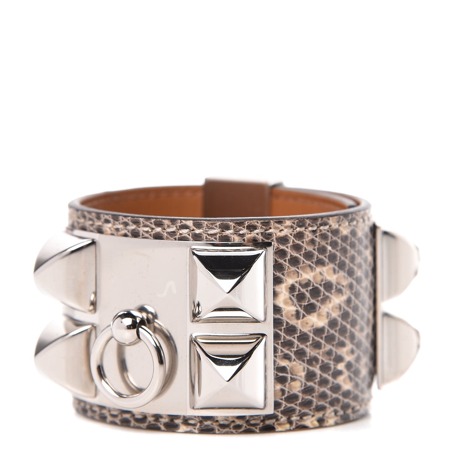 Hermes Lizard Collier De Chien CDC Bracelet S Ombre 1 of 6