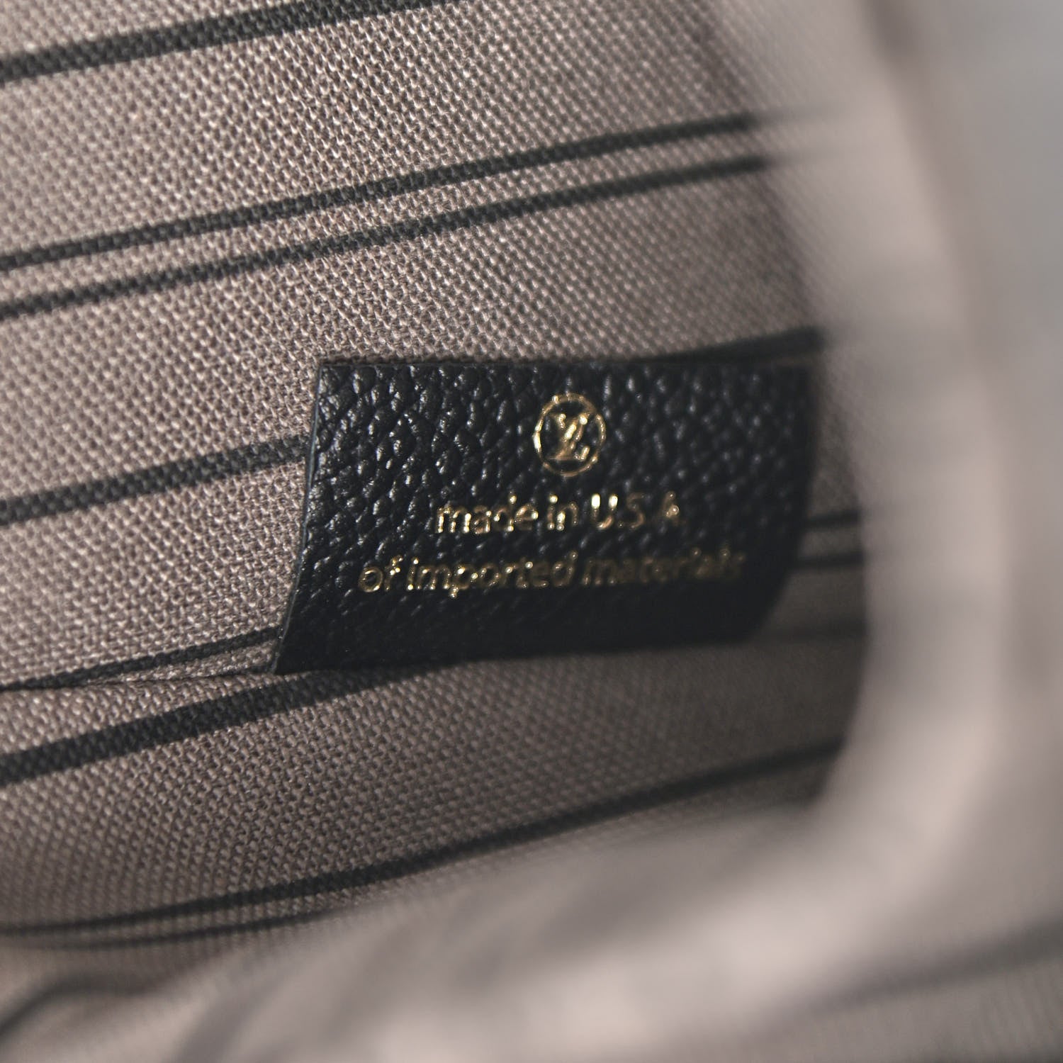 Louis Vuitton Empreinte Pochette Metis Black 7 of 10