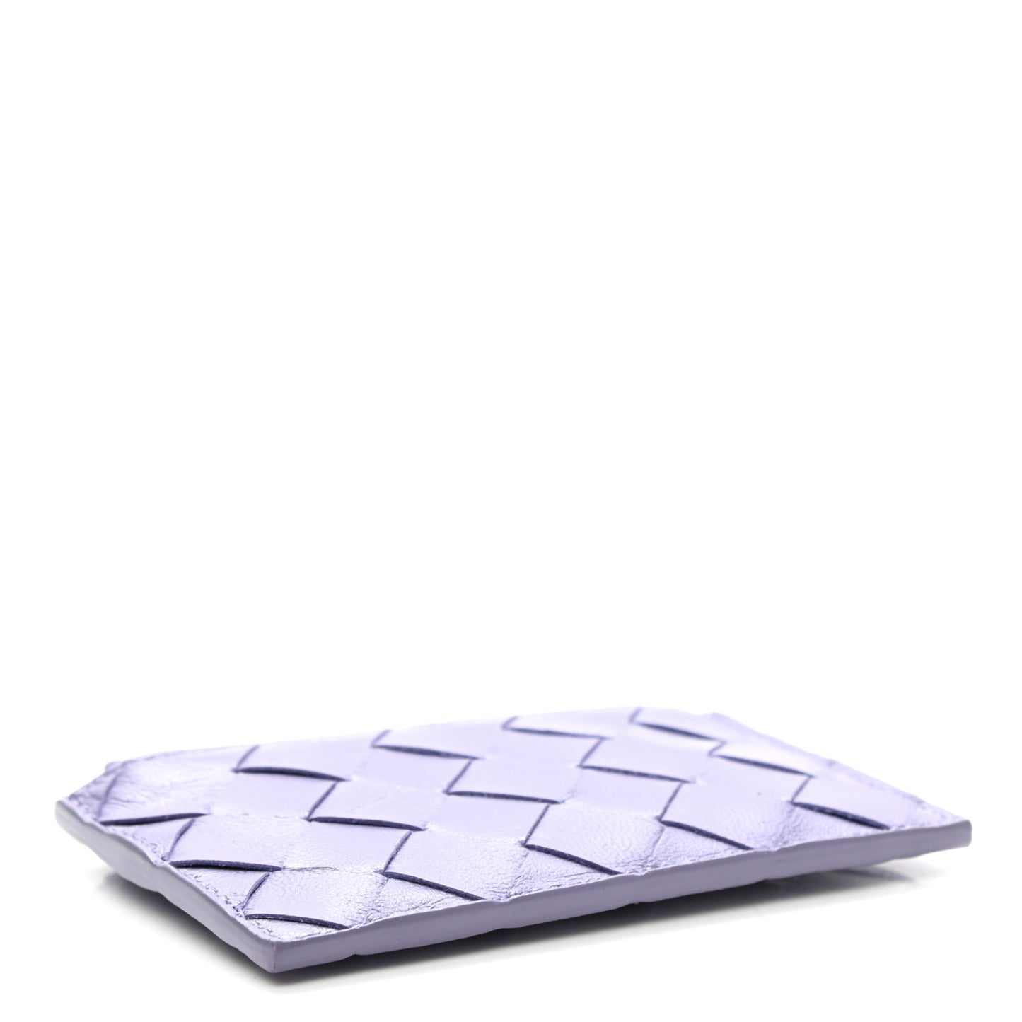 Nappa Intrecciato Key Case Lavender