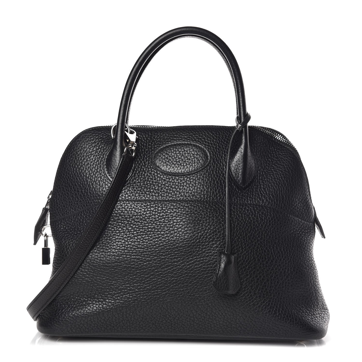 Hermes Taurillon Clemence Bolide 31 Black 1 of 12