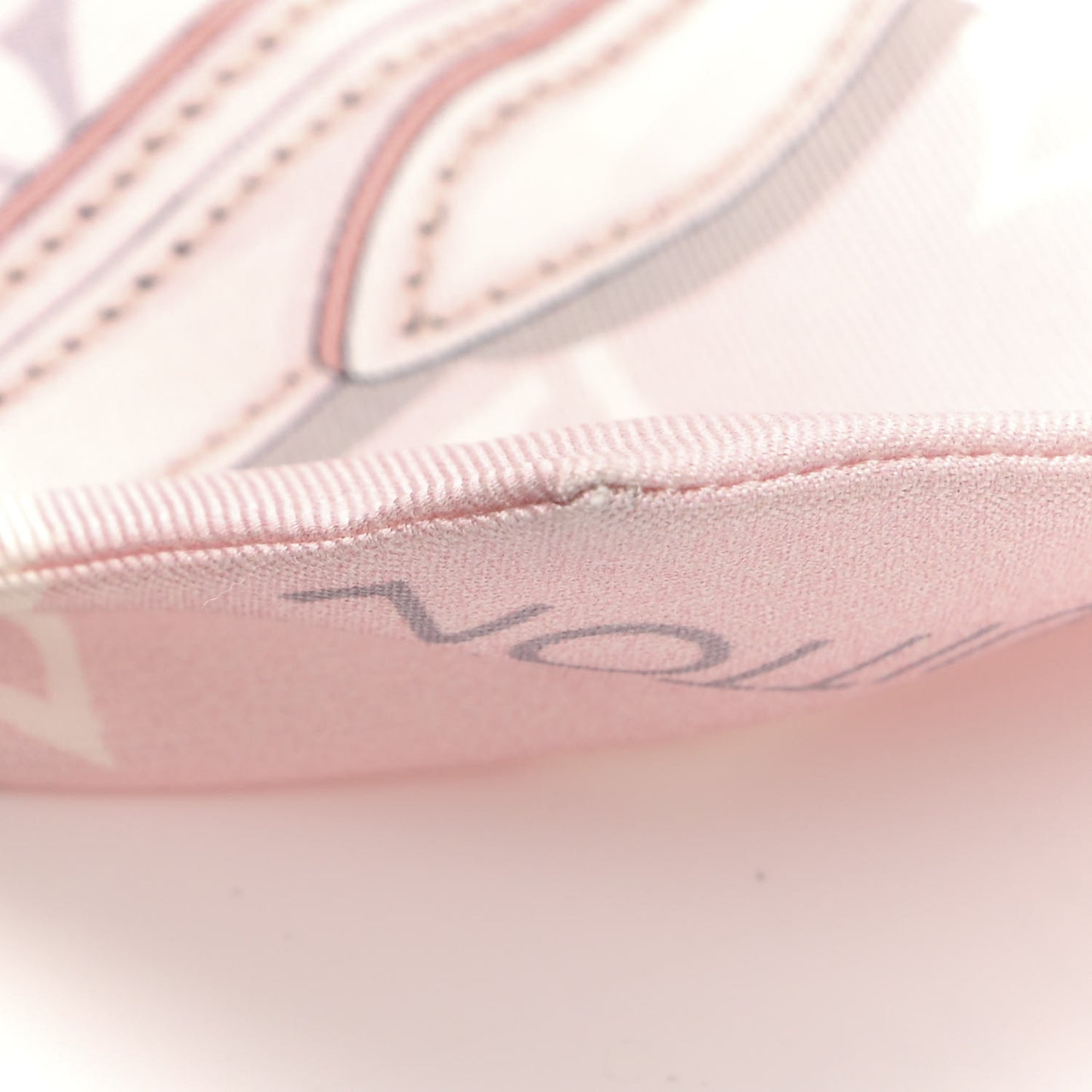 Silk Monogram Confidential Bandeau Light Pink