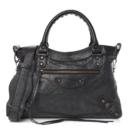 Balenciaga Agneau Classic Hardware Town Black 1 of 10